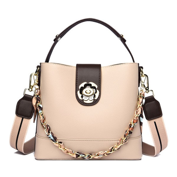 Designer Lock Strap Handbags Mssza