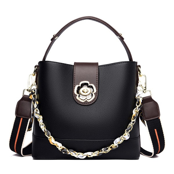 Designer Lock Strap Handbags Mssza