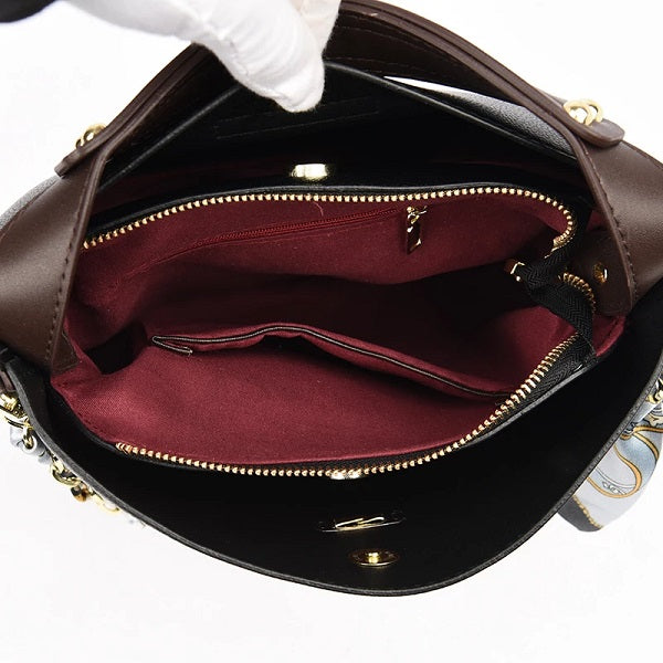 Designer Lock Strap Handbags Mssza