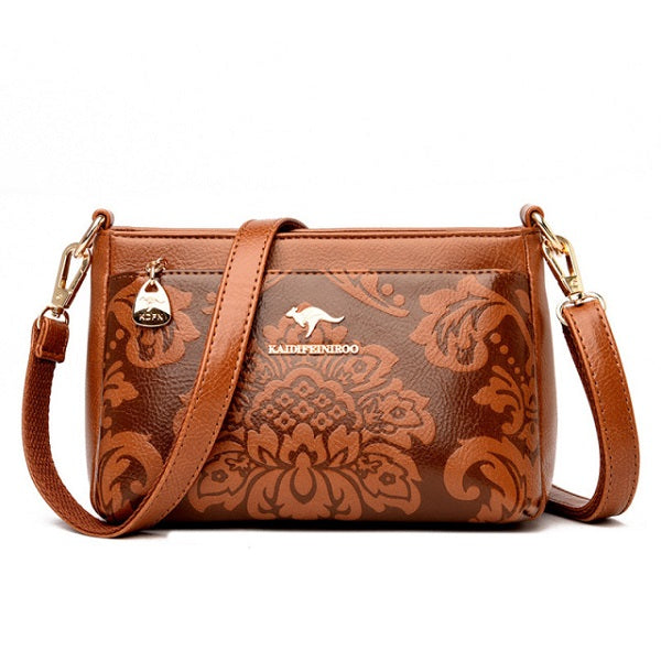 Floral Pattern Elegant Crossbody Bag Mssza