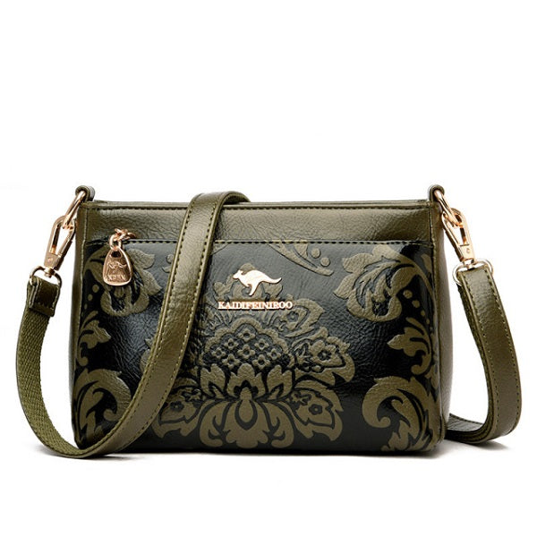 Floral Pattern Elegant Crossbody Bag Mssza