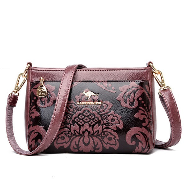 Floral Pattern Elegant Crossbody Bag Mssza
