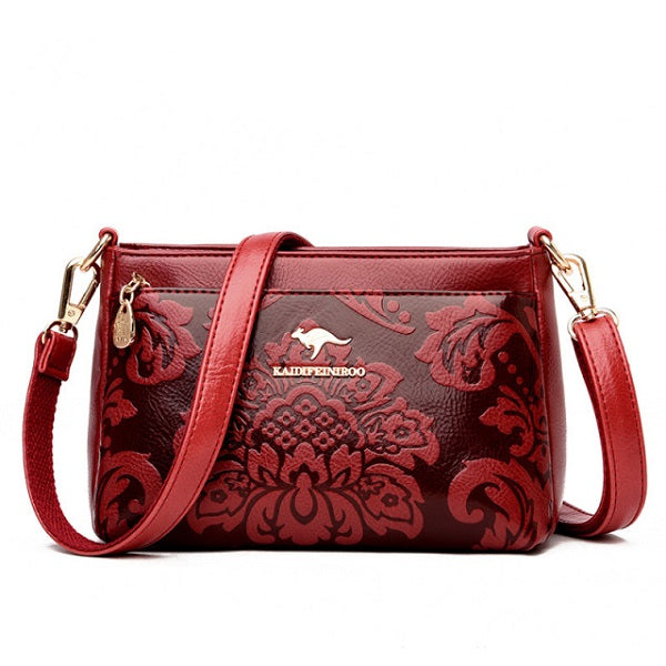 Floral Pattern Elegant Crossbody Bag Mssza