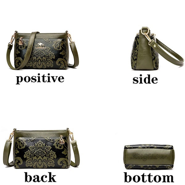 Floral Pattern Elegant Crossbody Bag Mssza