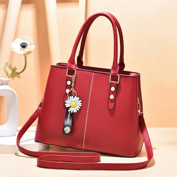 Fresh daisy decoration High Quality PU Leather Mssza
