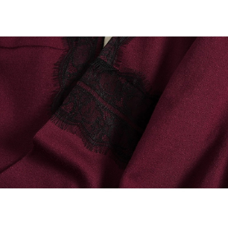 Knitting Sweater And Pants Tracksuit Mssza