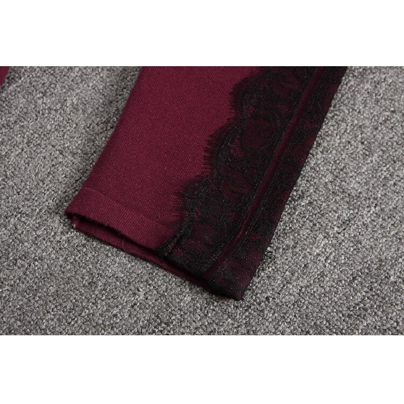Knitting Sweater And Pants Tracksuit Mssza