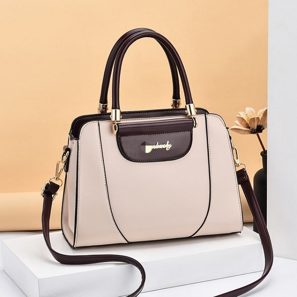 Large-Capacity Diagonal Handbag Mssza