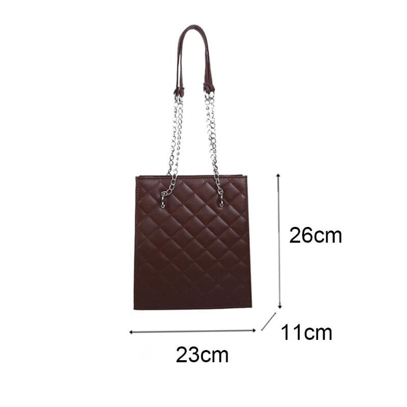 Leather Pure Color Large Capacity Tote for Hiking and Travel Simple Handbag Mssza