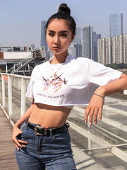 O-Neck Short Sleeve Casual Loose T-shirt Mssza