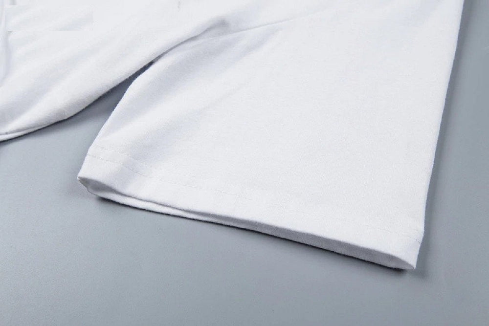 O-Neck Short Sleeve Casual Loose T-shirt Mssza