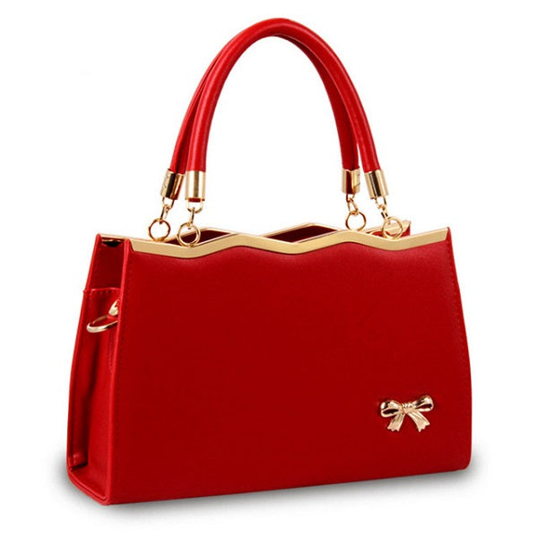 PU Leather Casual Tote Handbags Mssza