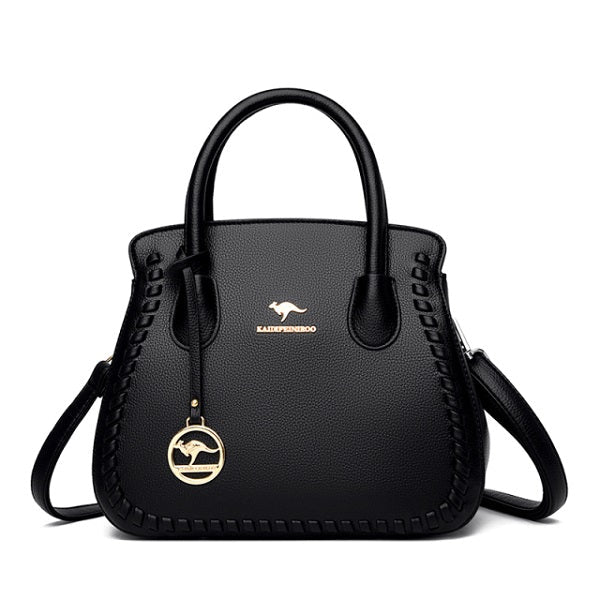 Pattern Diagonal Casual Shoulder Bag Mssza