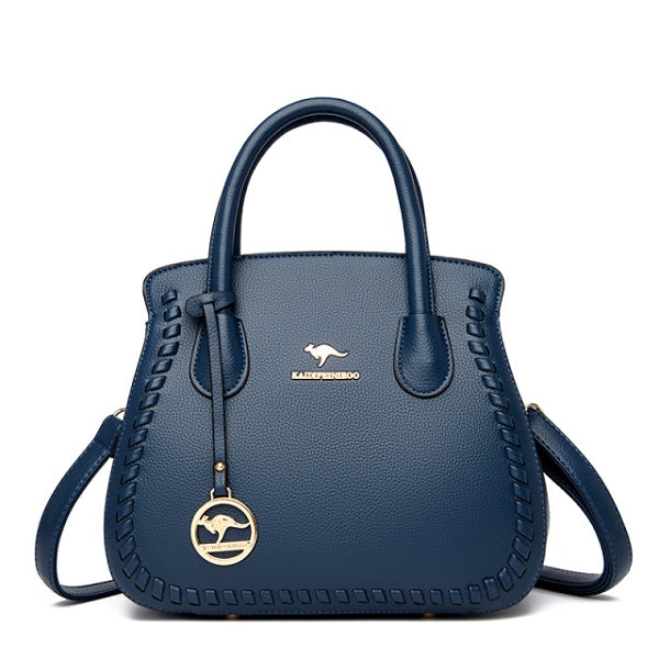Pattern Diagonal Casual Shoulder Bag Mssza