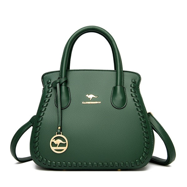 Pattern Diagonal Casual Shoulder Bag Mssza
