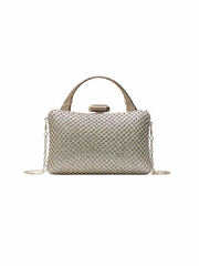 Rhinestone Chain Designer Handbags Mssza