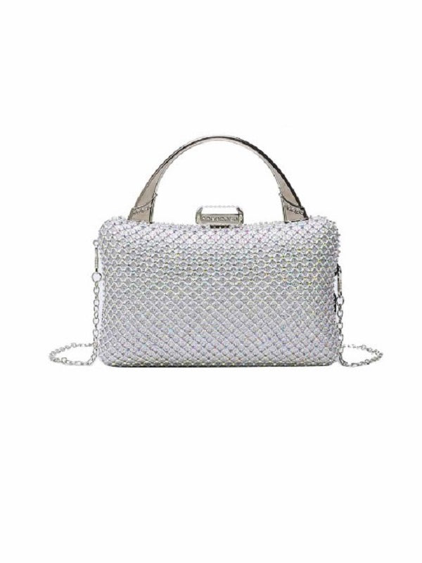 Rhinestone Chain Designer Handbags Mssza