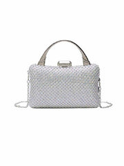 Rhinestone Chain Designer Handbags Mssza