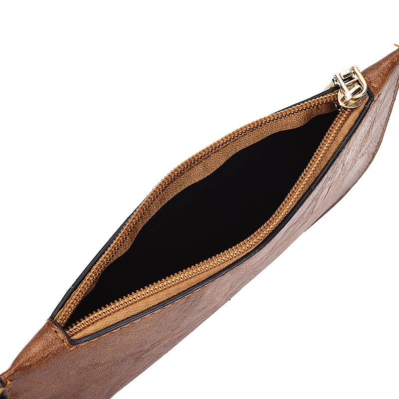 Composite Ruched Flap Crossbody Soft Leather Handbags Mssza