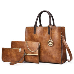 Composite Ruched Flap Crossbody Soft Leather Handbags Mssza