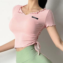 High Elastic T-shirts Quick Dry Sportswear Mssza
