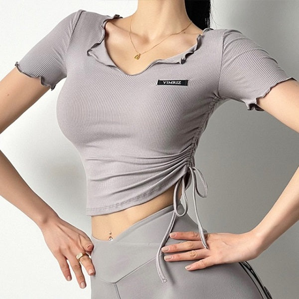 High Elastic T-shirts Quick Dry Sportswear Mssza