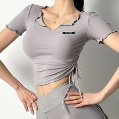 High Elastic T-shirts Quick Dry Sportswear Mssza