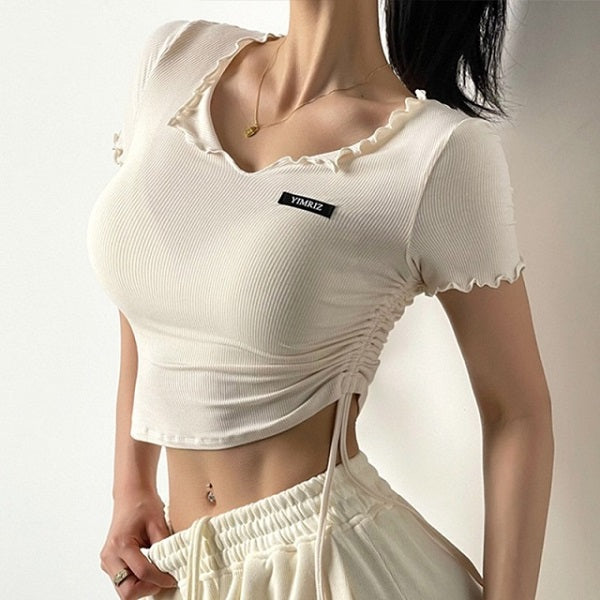High Elastic T-shirts Quick Dry Sportswear Mssza