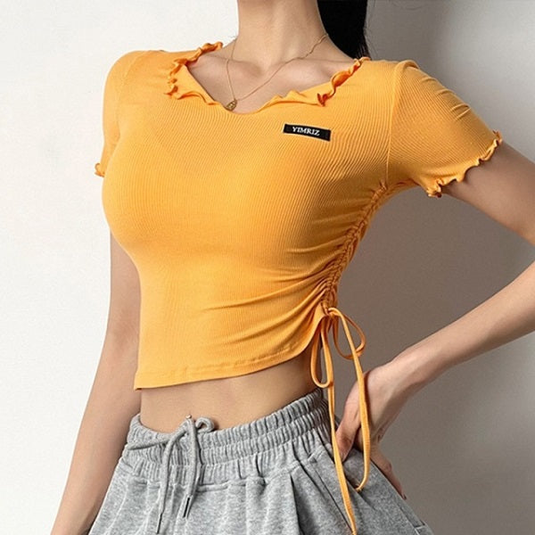High Elastic T-shirts Quick Dry Sportswear Mssza