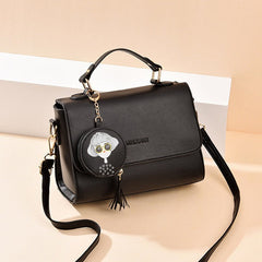 Small PU leather Top-Handle Shoulder Bags Mssza