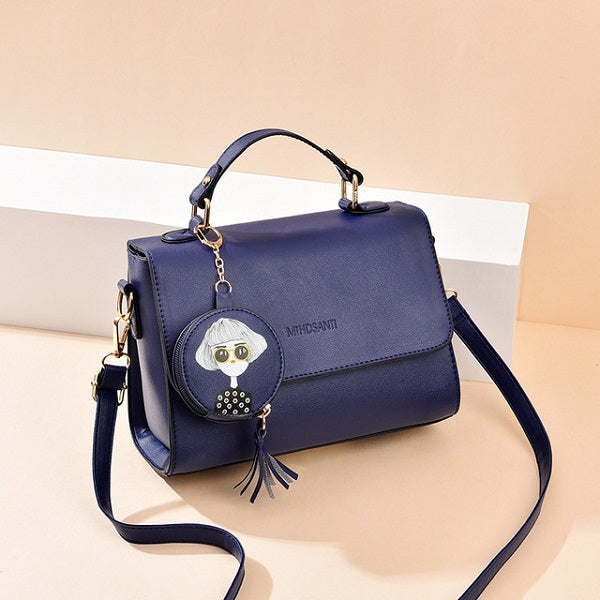 Small PU leather Top-Handle Shoulder Bags Mssza