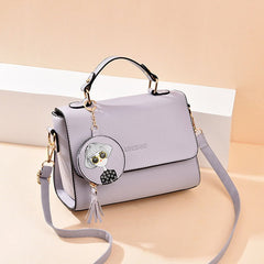 Small PU leather Top-Handle Shoulder Bags Mssza