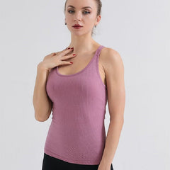 Solid Color Quick-drying Sport Tank Top Mssza