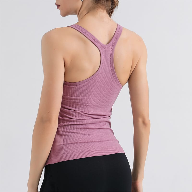 Solid Color Quick-drying Sport Tank Top Mssza