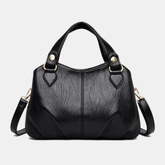 Solid Waterproof Handbag Mssza