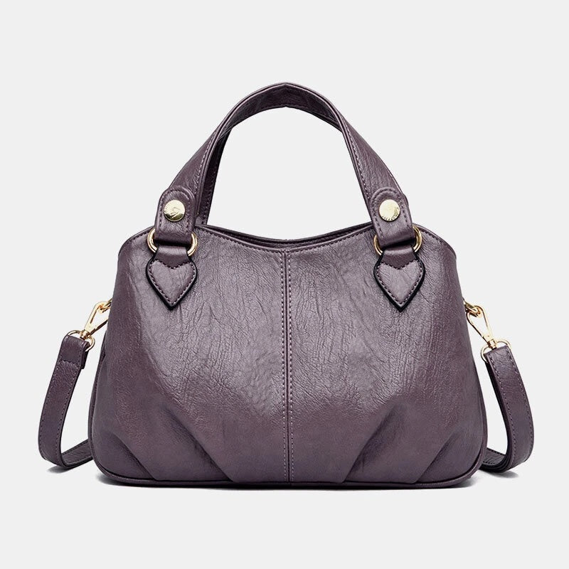 Solid Waterproof Handbag Mssza