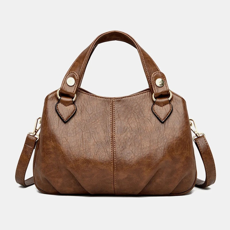 Solid Waterproof Handbag Mssza