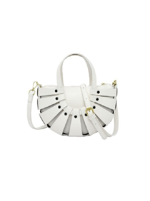 Solid Weaving Handbags Mssza