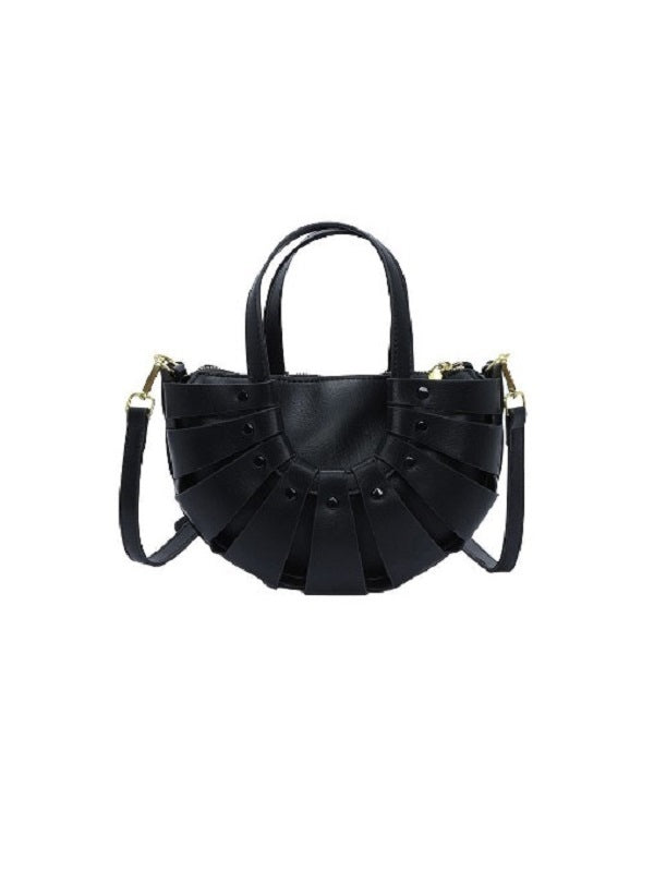 Solid Weaving Handbags Mssza