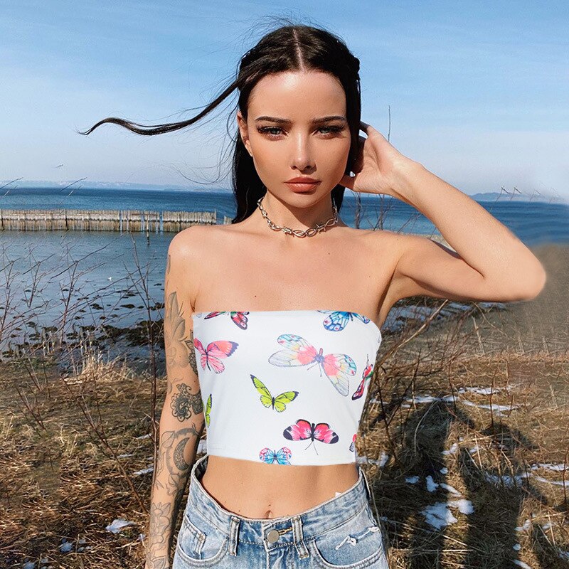 Streetwear Outfits Club Casual Cute Camis Tank Tops Mssza
