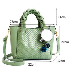 Woven High Large Capacity Shoulder Bag Mssza