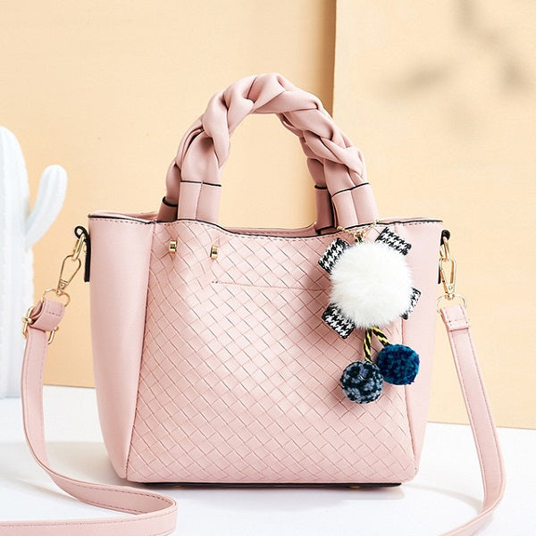 Woven High Large Capacity Shoulder Bag Mssza