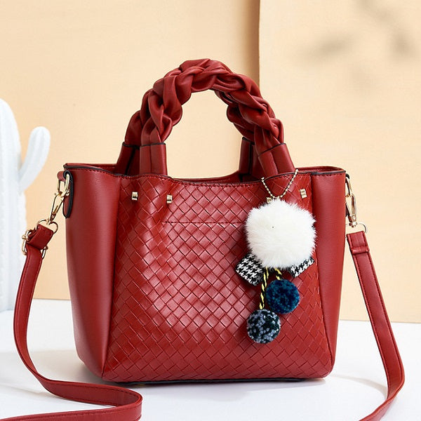 Woven High Large Capacity Shoulder Bag Mssza