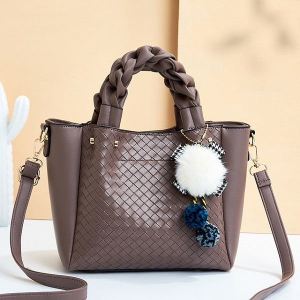 Woven High Large Capacity Shoulder Bag Mssza