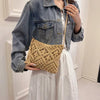 Woven Hollow Out Crossbody Beach Travel Tassel Messenger Bags Mssza