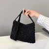 Woven Hollow Out Crossbody Beach Travel Tassel Messenger Bags Mssza