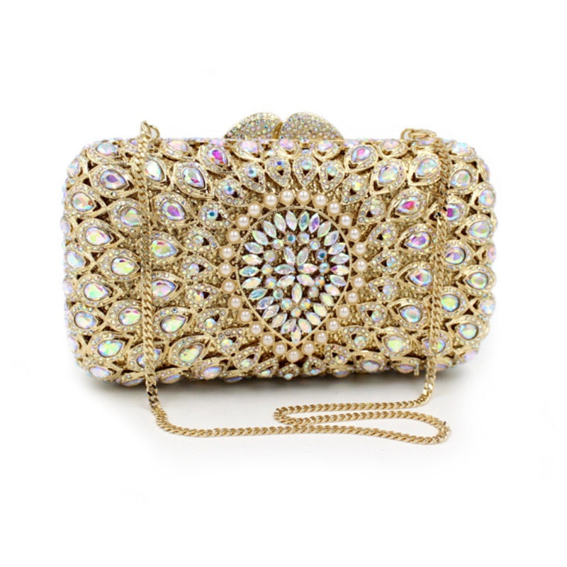 and Luxury Full Diamond Clutch Mssza