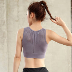 Fitness Brassiere Athletic Vest Shirt Sport Running Sportswear Mssza
