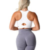 Fitness Elastic Breathable Breast Enhancement Leisure Sports Seamless Bra Top Mssza