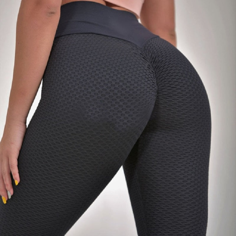 Fitness Elastic Seamless Workout High Waist Length Gym Leggings Mssza